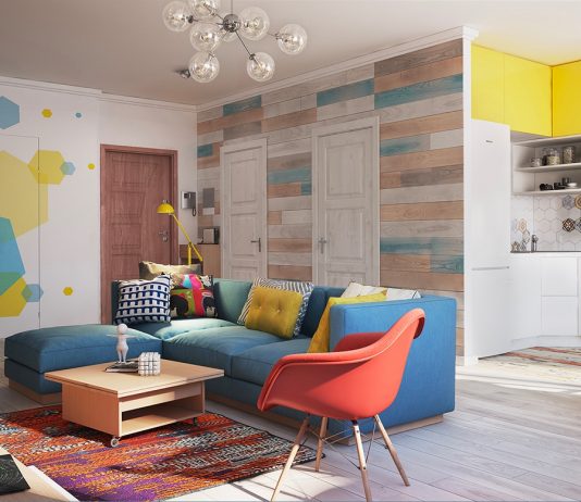 hexagon wall art living room decor