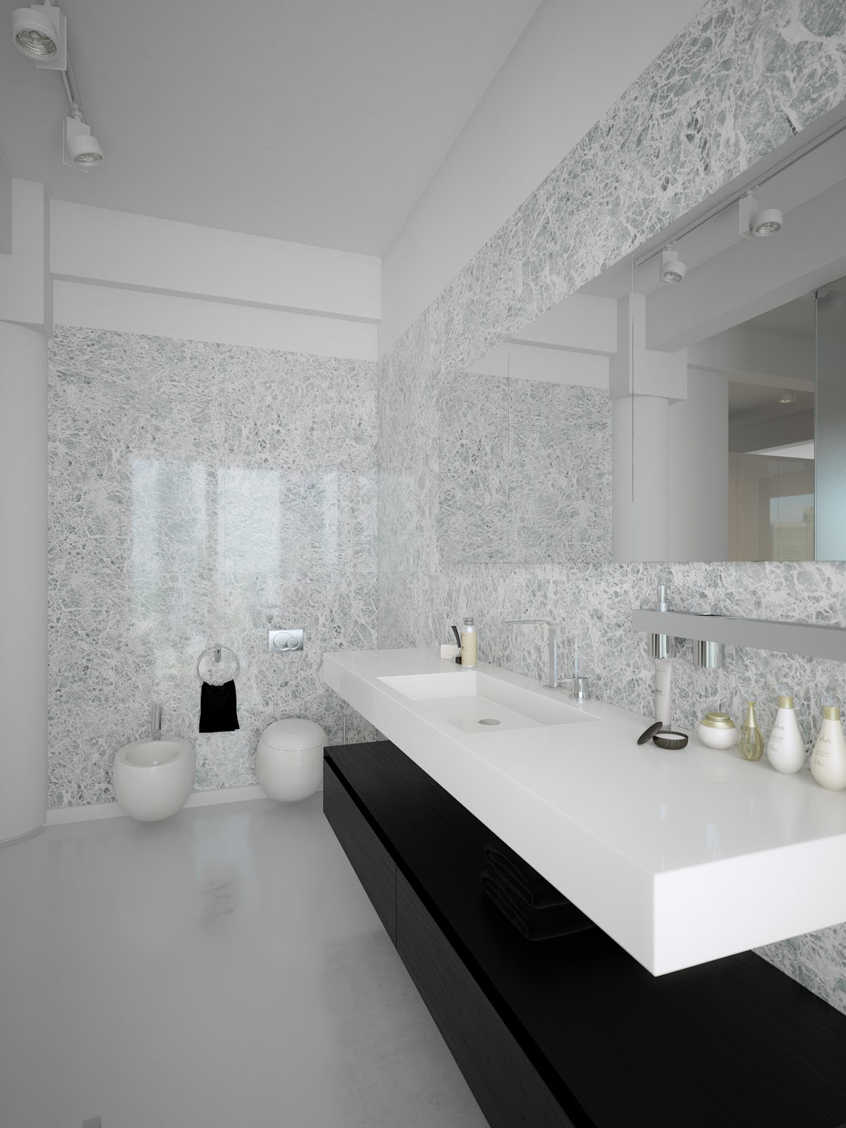 Trendy Bathroom Design Ideas Combined With White Color ...