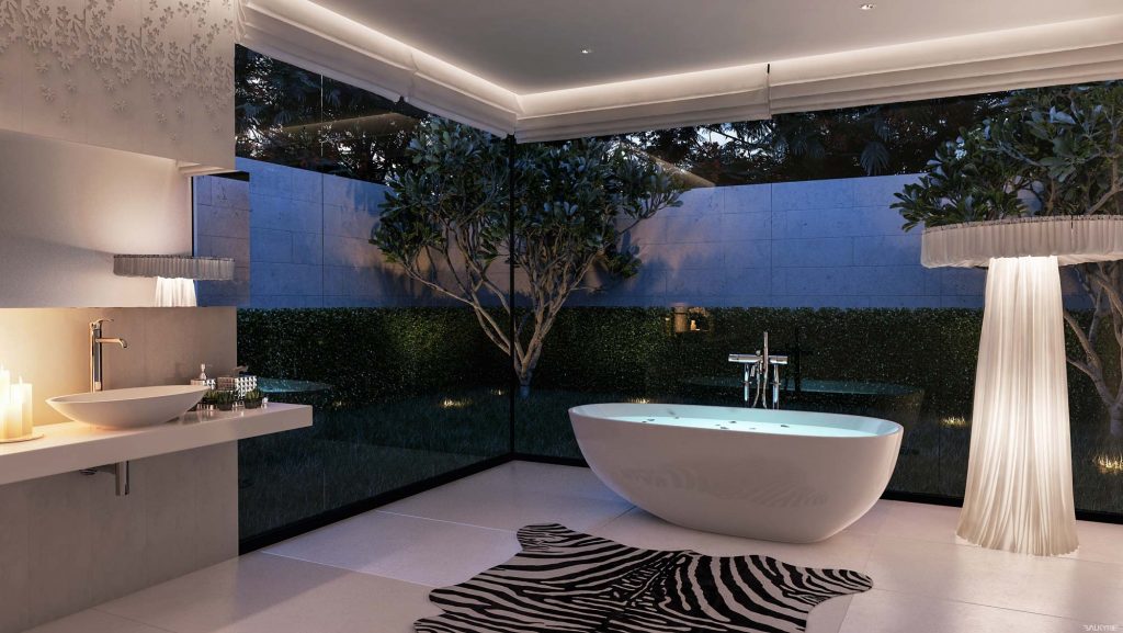 beautiful view bathroom design