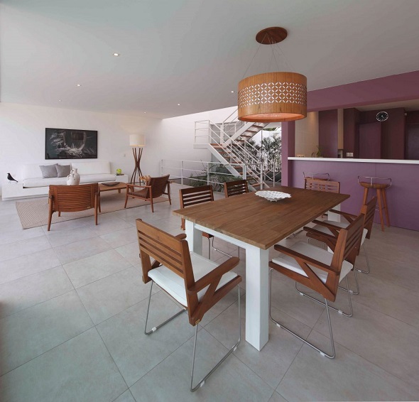 Contemporary dining room design