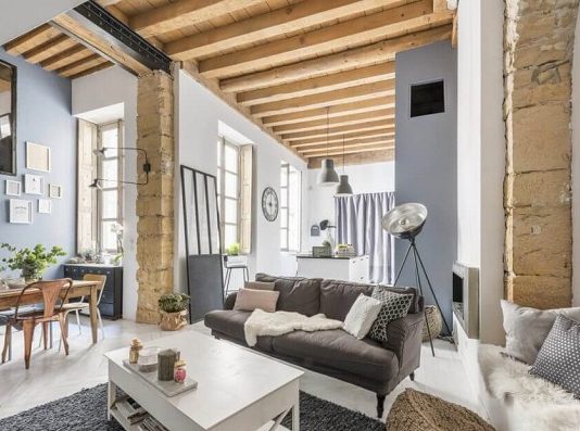 Contemporary living room decorating