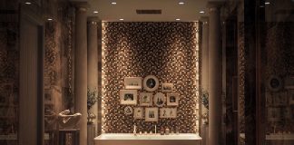 creative tile bathroom design