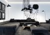 creative light fixture living room