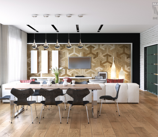 wooden dining table design