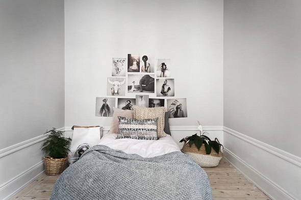 Modern bedroom decoration