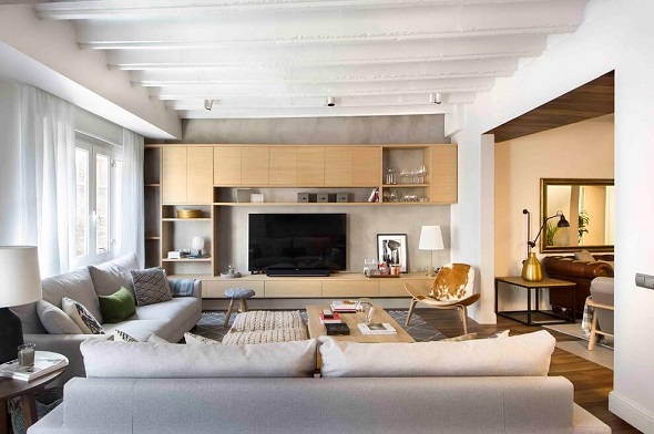 Modern living room decoration