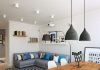 Scandinavian small living room design