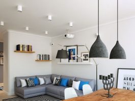 Scandinavian small living room design