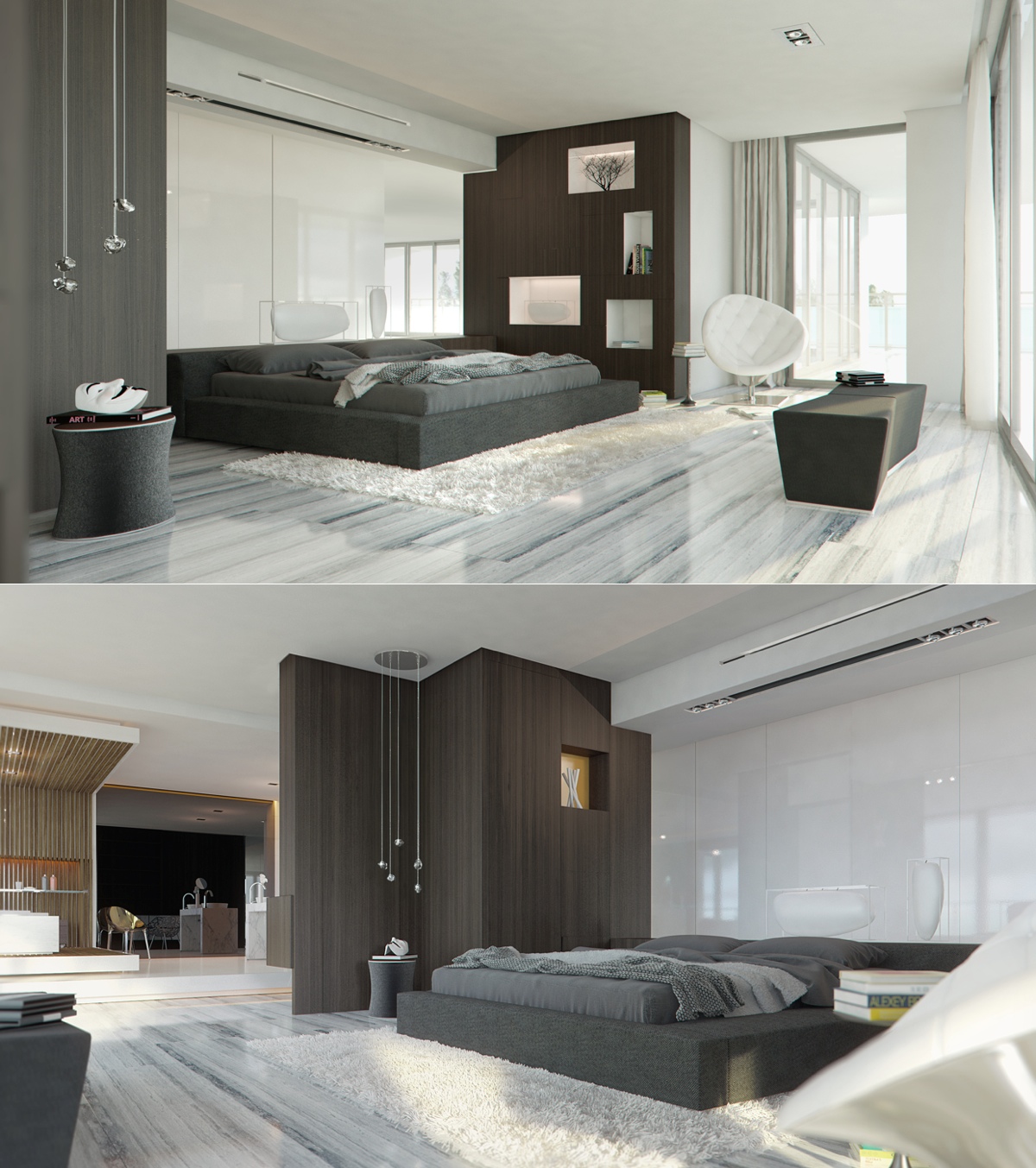 Luxury Bedroom Design With Extraordinary And Contemporary