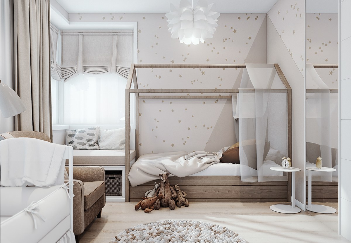 luxury nursery room design