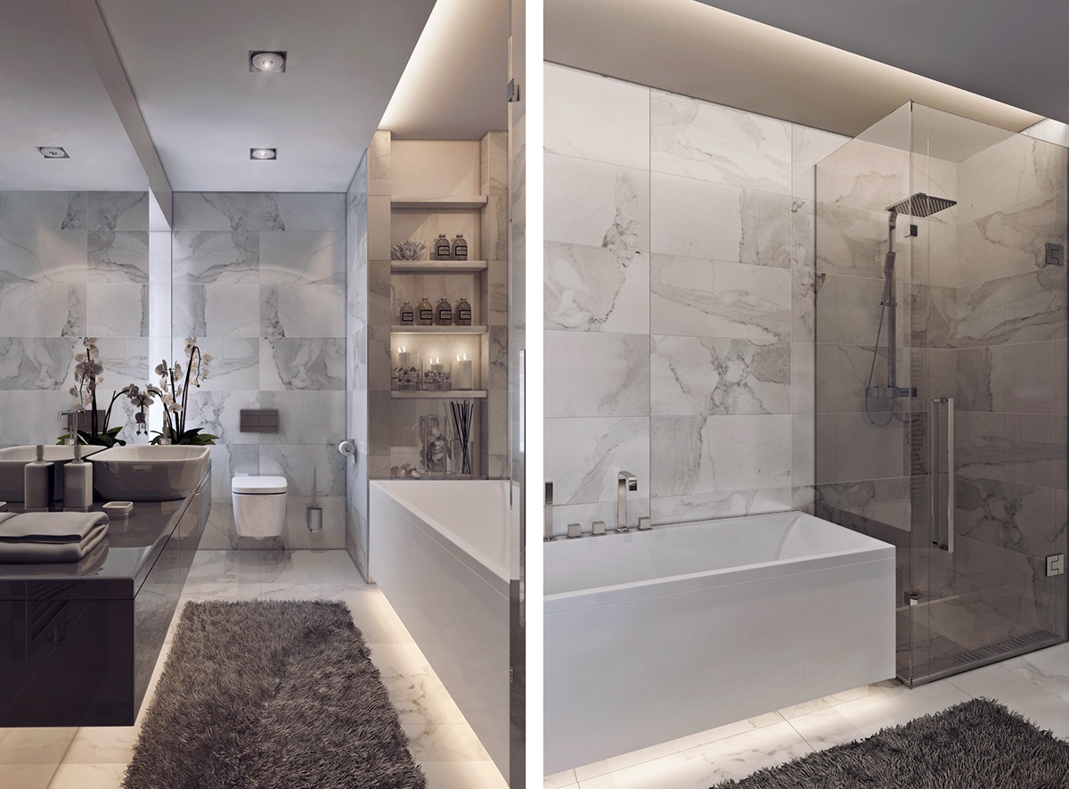 luxury bathroom design