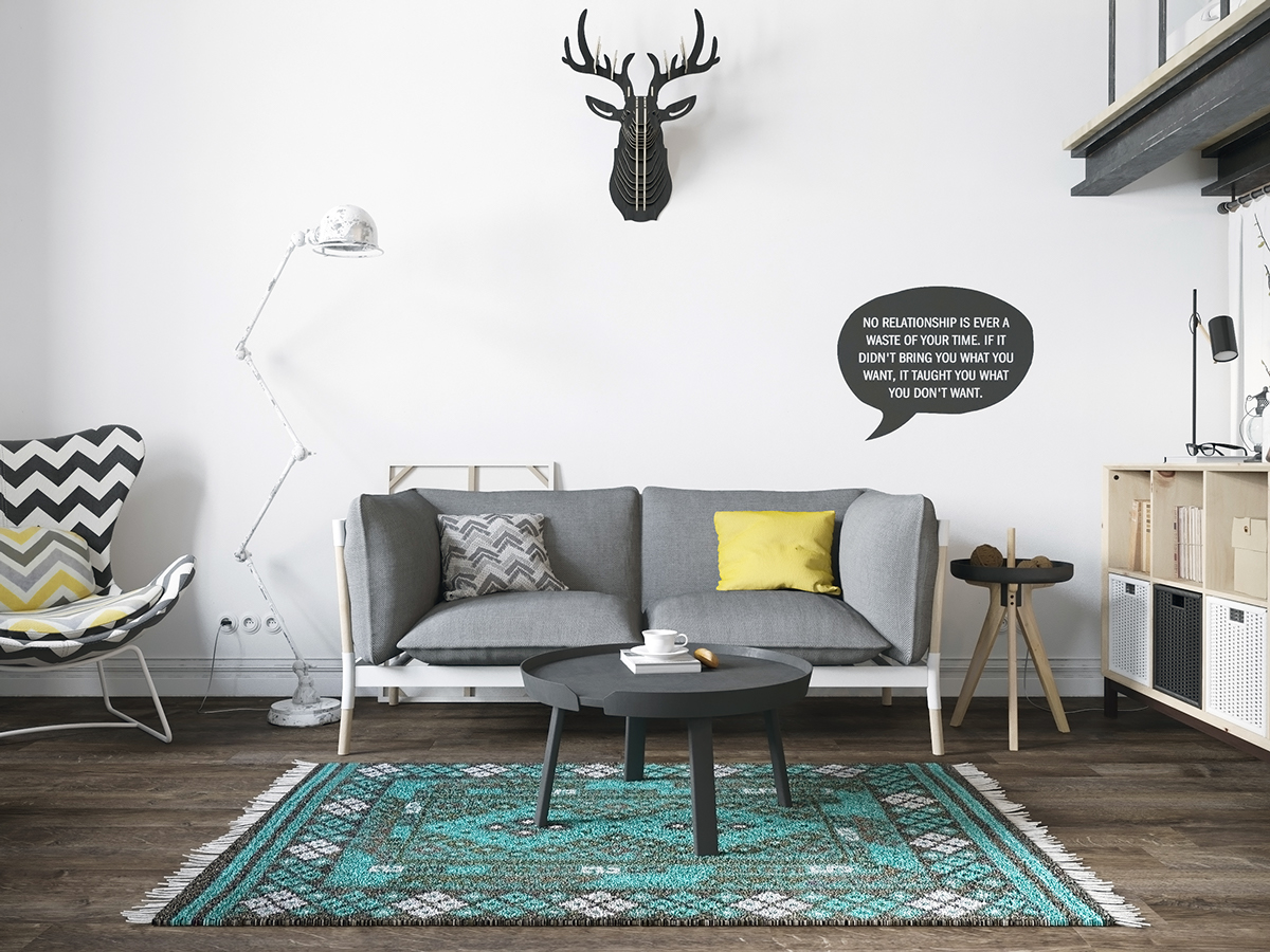 scandinavian living room