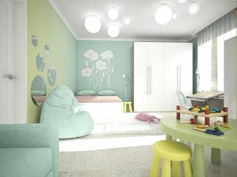 trendy girls room design