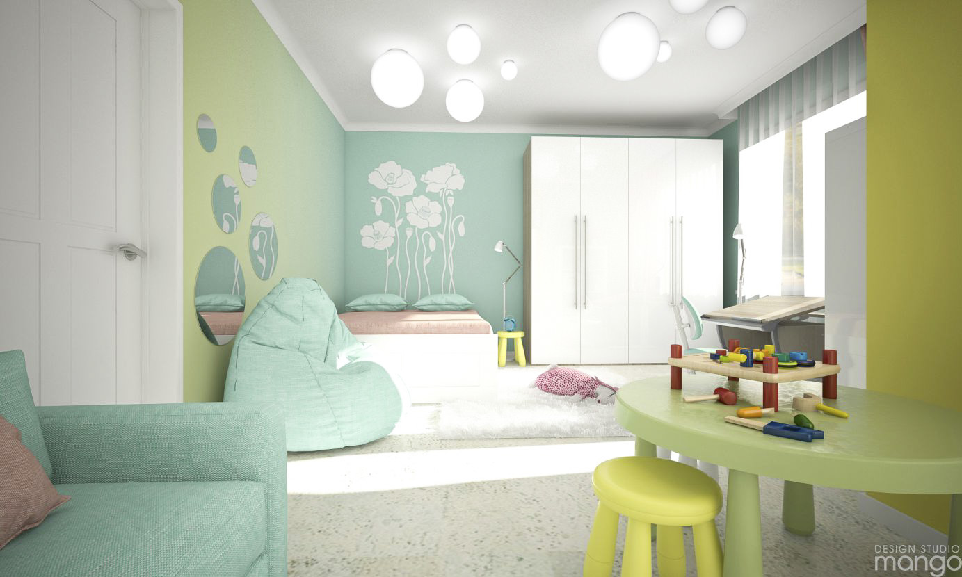 cheerful girls room designcheerful girls room design