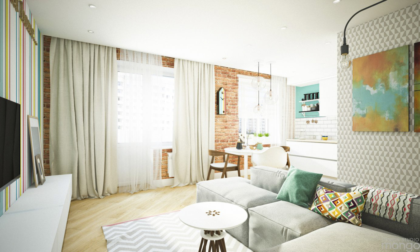 Creative Minimalist Interior Design Small Apartment with Simple Decor