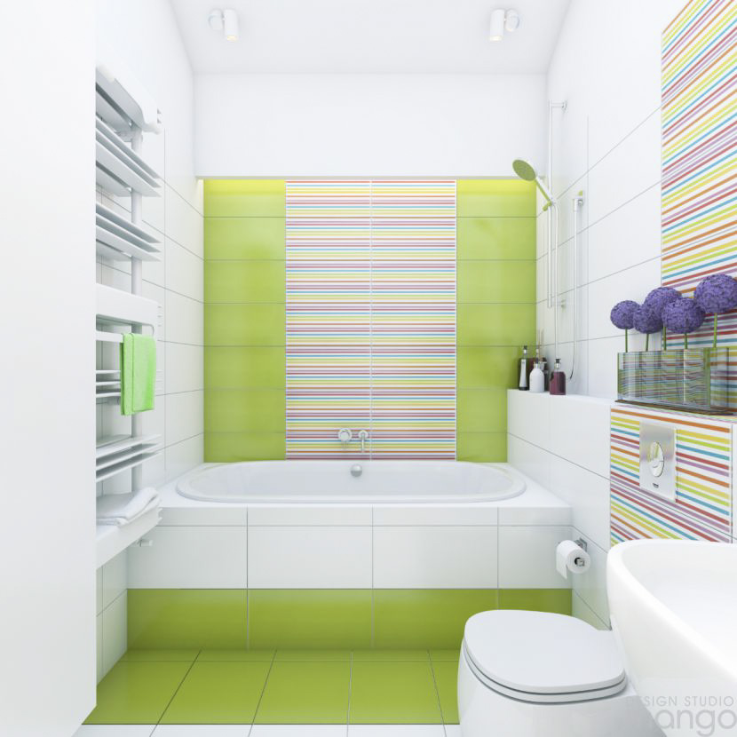 small modern bathroom decor