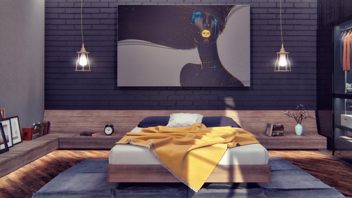 gorgeous dark bedroom decor