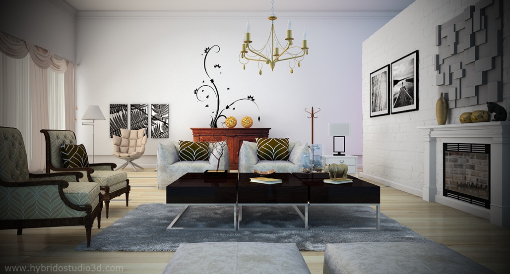 luxury living room decor