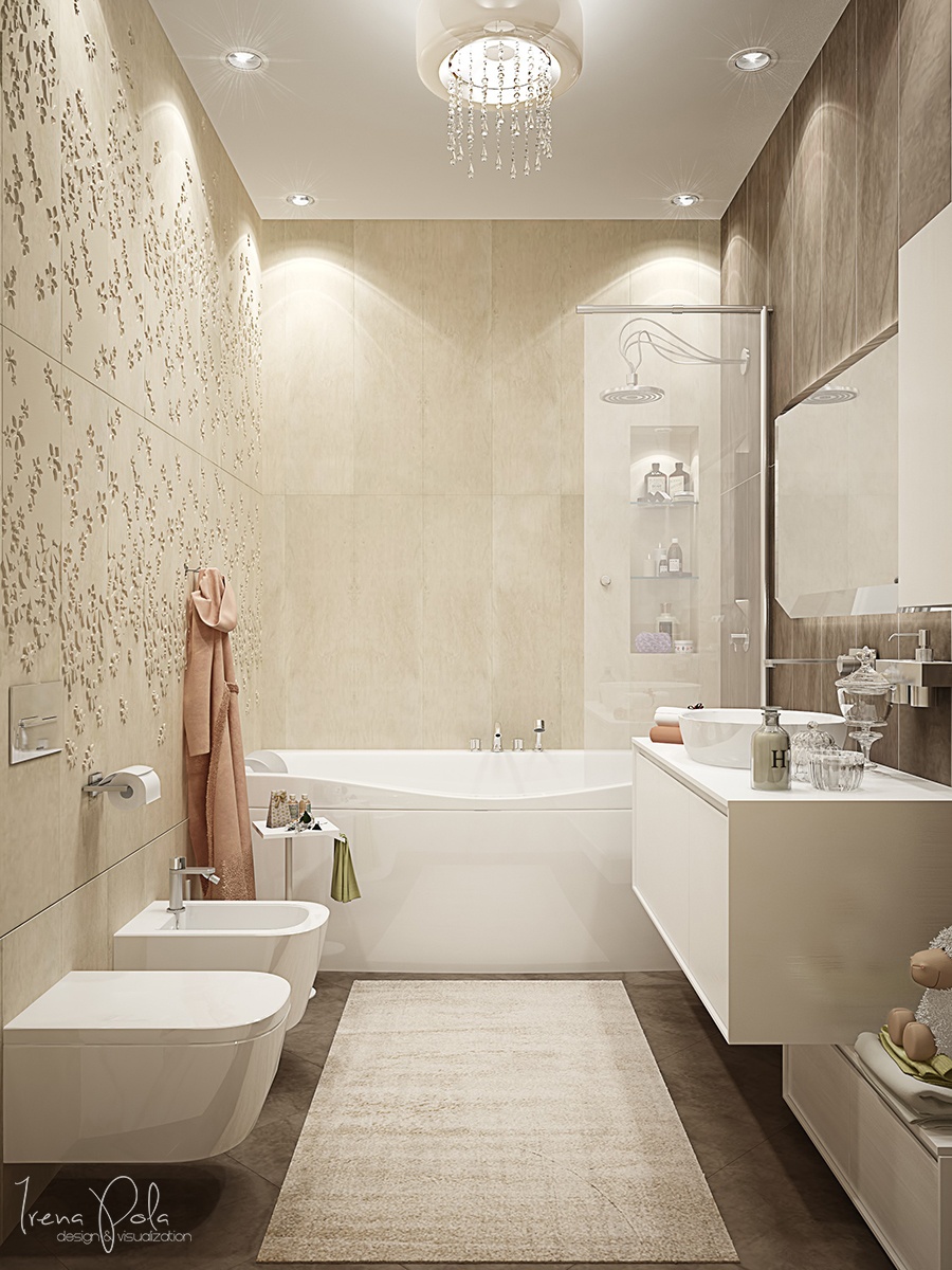 Inspiration To Arrange Minimalist Bathroom Designs With Backsplash