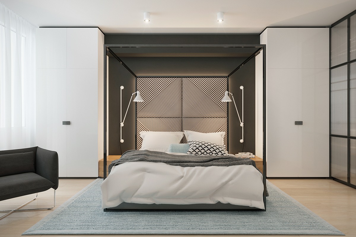 masculine bedroom