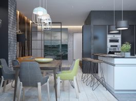 minimalist dining room