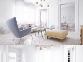 scandinavian living room design