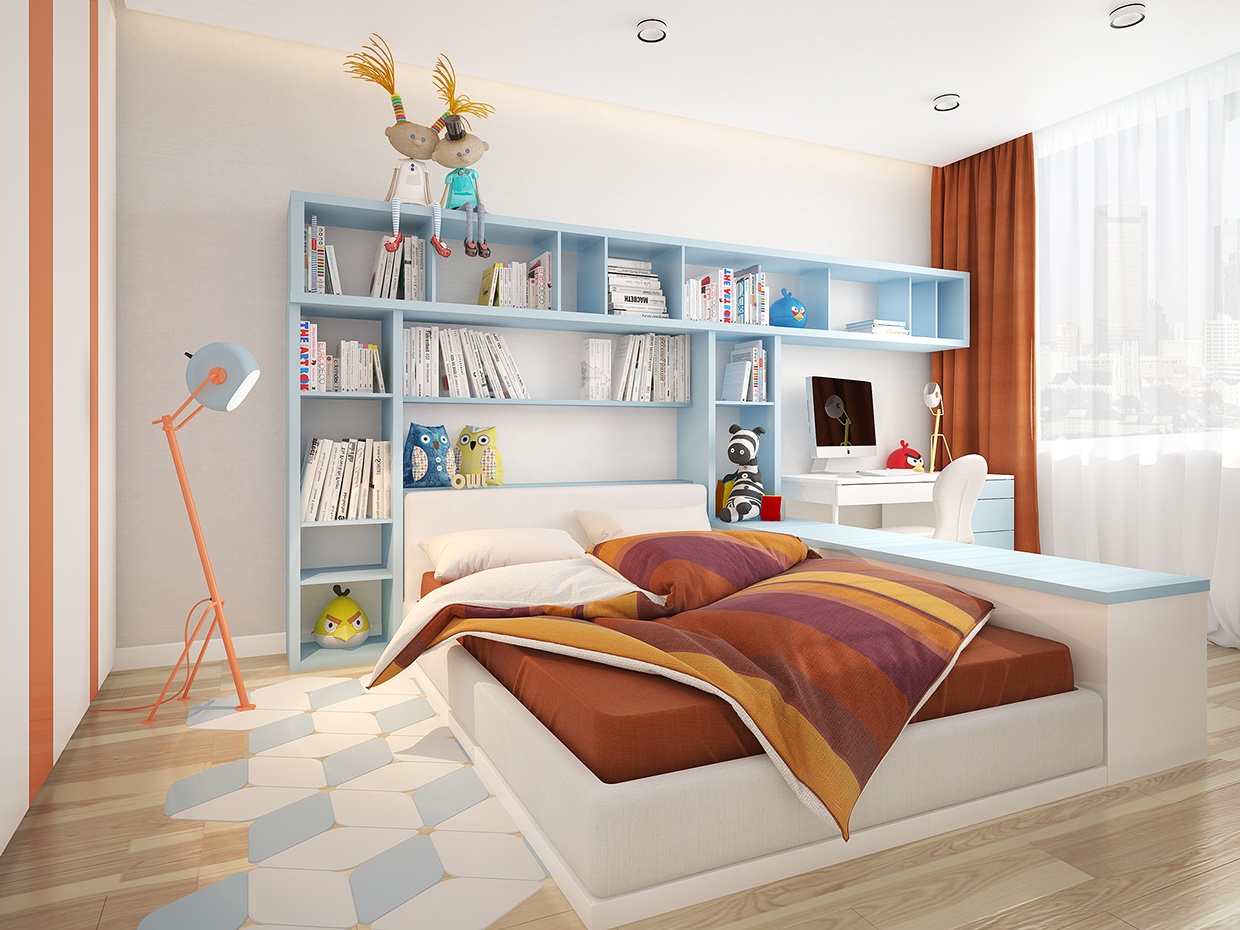 minimalist kids room design