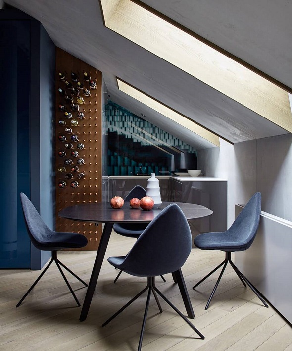 Contemporary apartment interior design