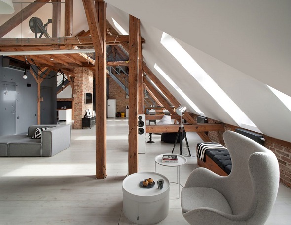 Contemporary apartment interior design