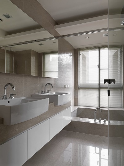 Contemporary bathroom design