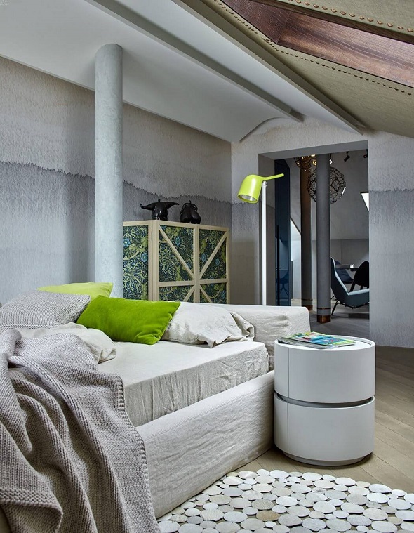 Contemporary bedroom interior design