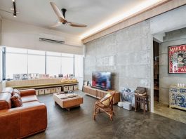 Contemporary interior apartment design
