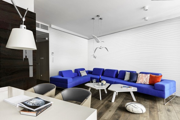 Minimalist apartment interior design