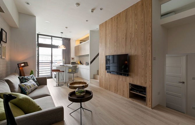 Interesting Minimalist  Small  Apartment Ideas Home Design 