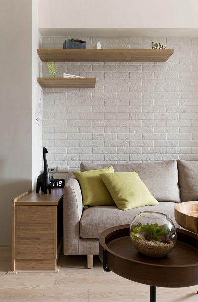 Minimalist small living room interior design