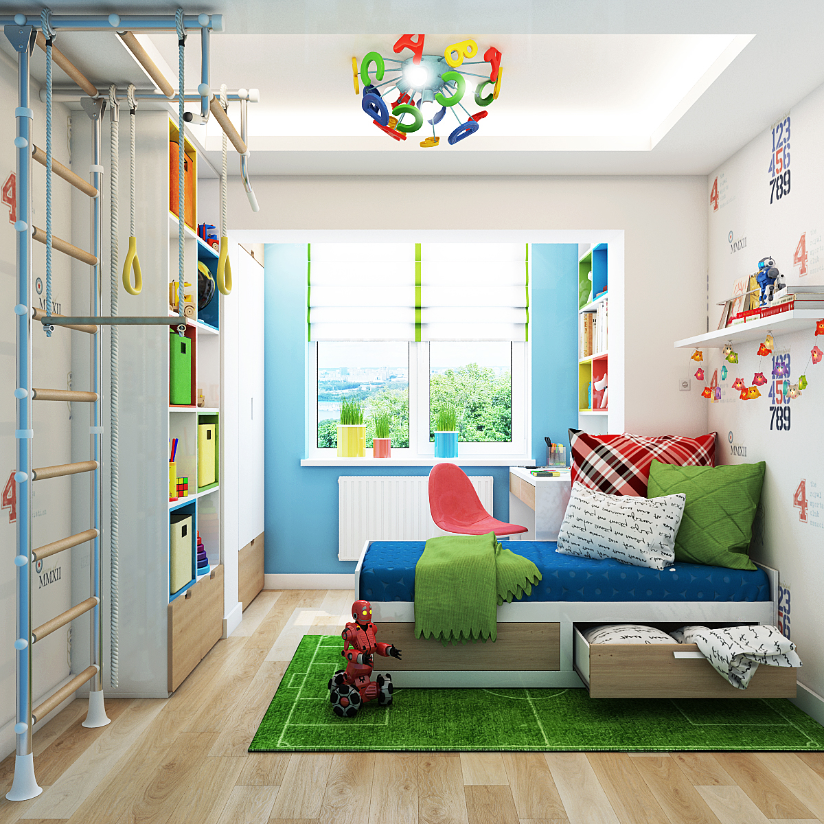 charming kids room