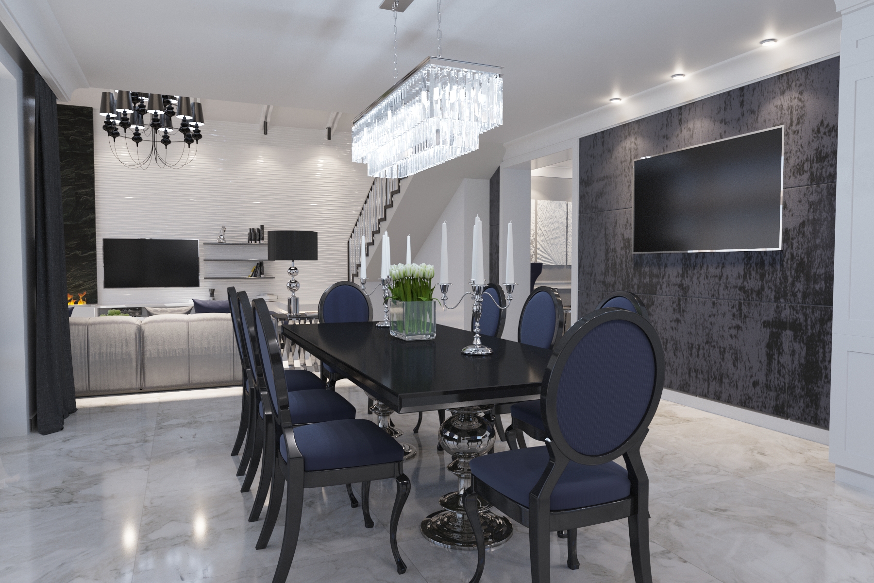 Modern Dining Room Design - Strikingly Dining Room Designs With Modern and ... : The modern day dining room design involved designing the space in different ways such as breakfast dining and others.