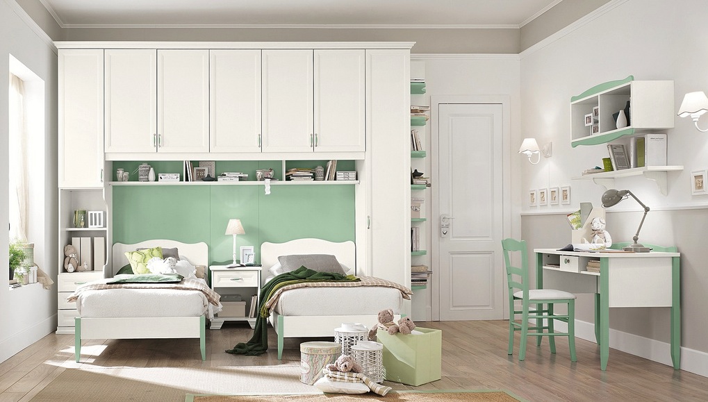 white kids room design ideas