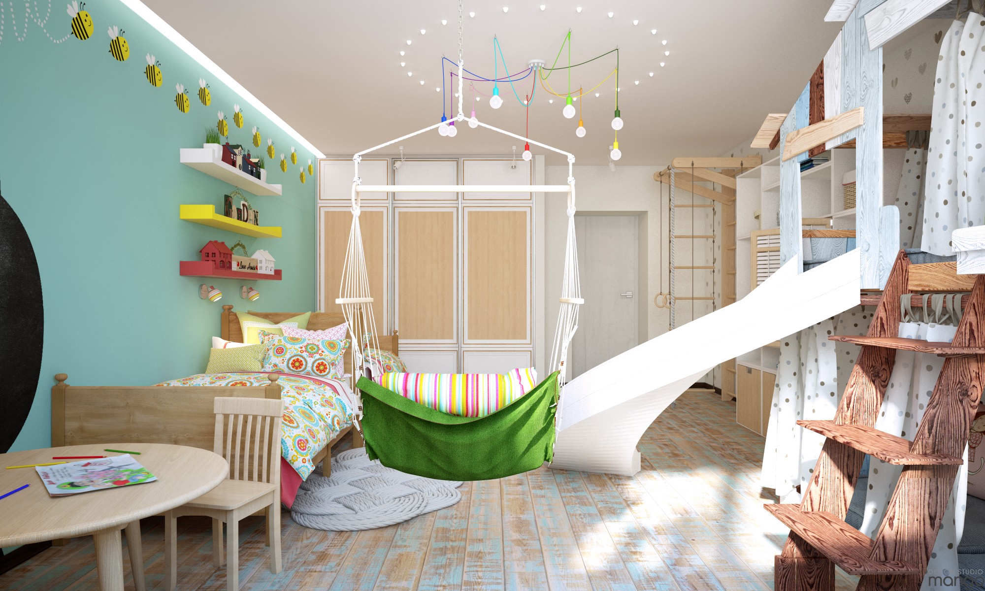 Cute Aparement Bedroom Decore