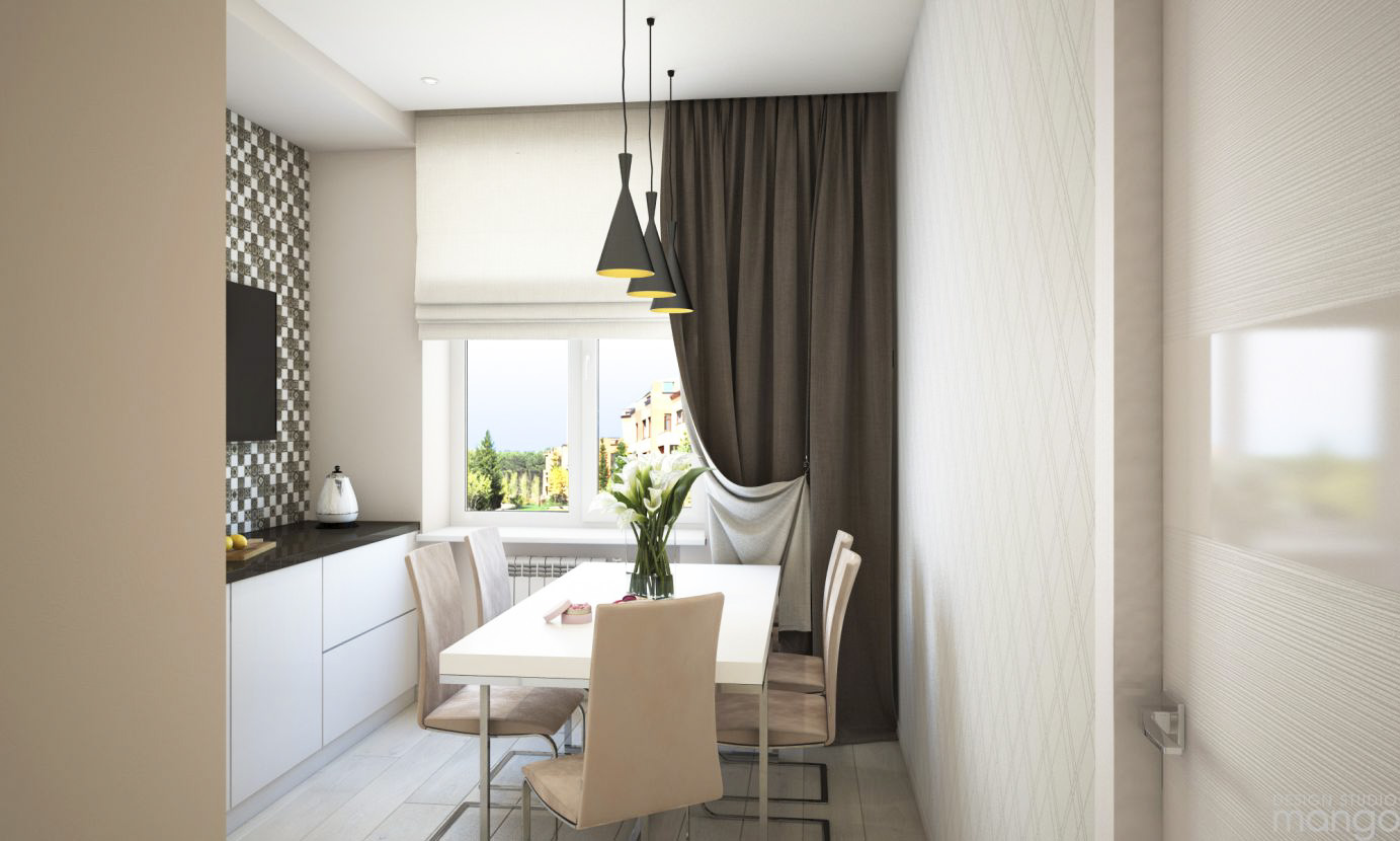 minimalist dining room 