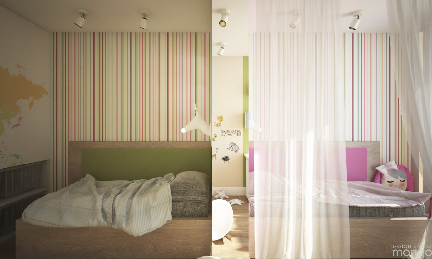 cute bedroom wallpaper design