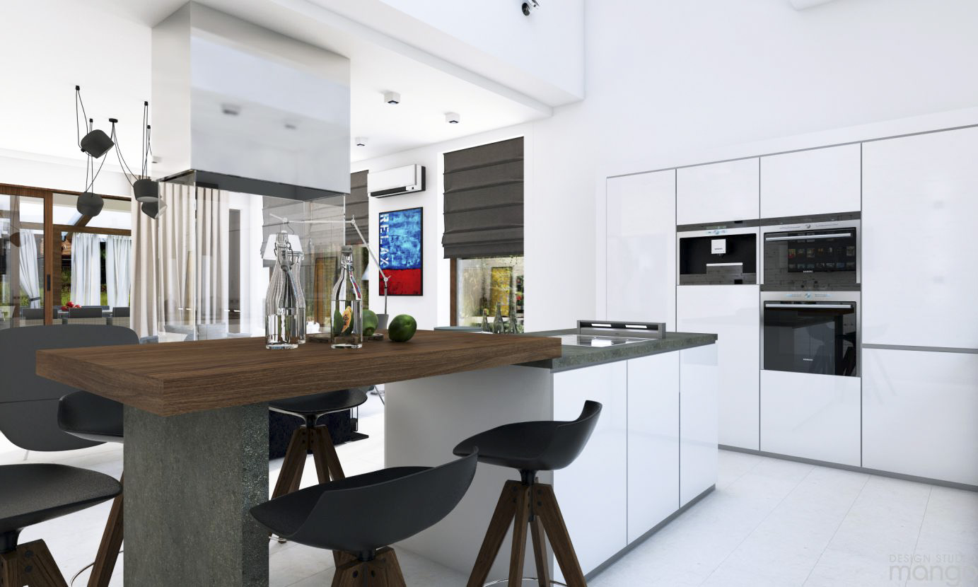 minimalist kitchen set