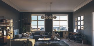 trendy living room design