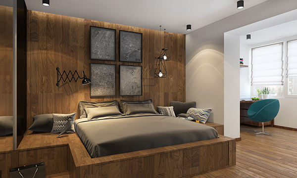 modern bedroom decor