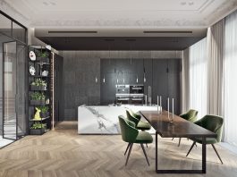 gorgeous kitchen set design
