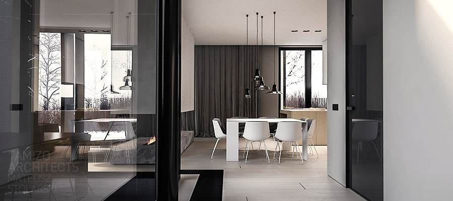 modern dining room design