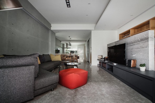 Contemporary apartment interior design