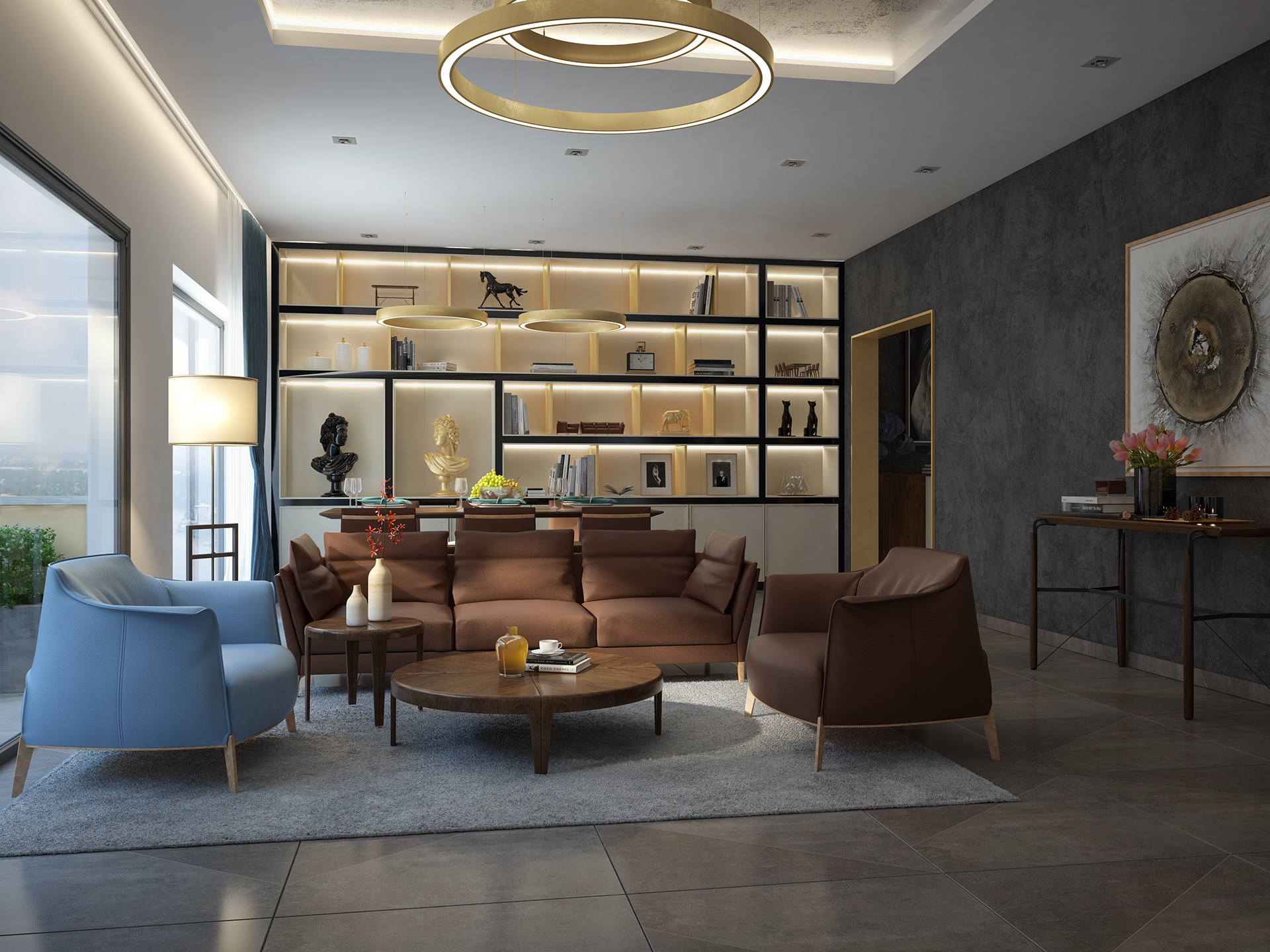 Types Of Spacious Modern Living Room Designs Which Arranged With Luxury   Kien Dinhkien 