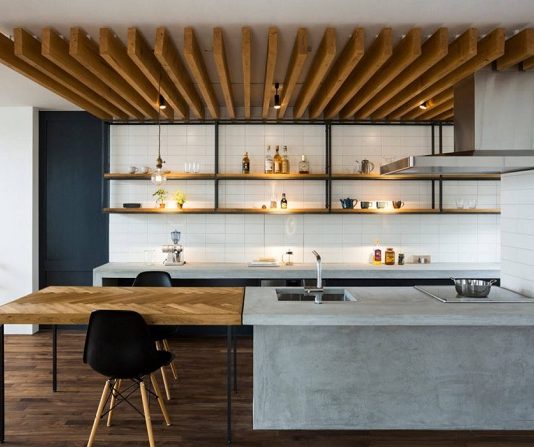 Minimalist single house design interior