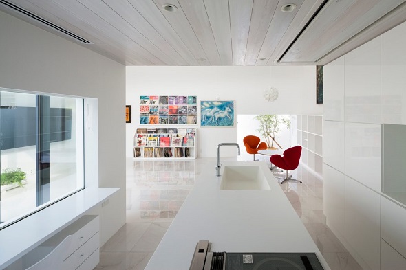 Modern single house interior design